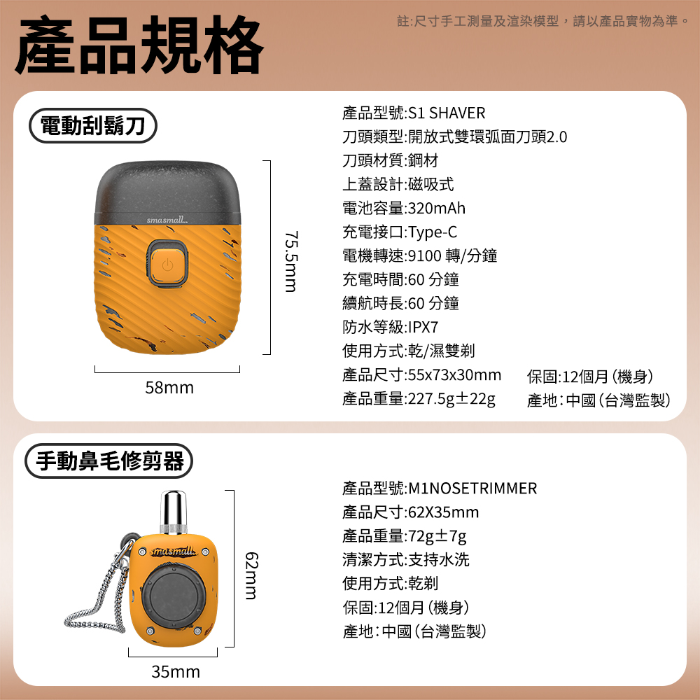 核心產品規格